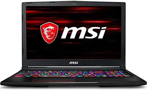 MSI Raider RGB GE63 15.6 inches Intel Core i7 8750H GTX 1060 Gaming Laptop - 1 TB HDD & 128 GB SSD (Renewed)