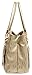 BG174; Women Butterfly Pendant 3 Pieces Gold Shoulder Handbags