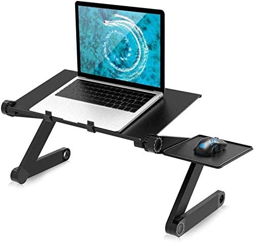 thumbnail image 2 of Foldable Laptop Stand / Bed Tray – IMounTEK Aluminum & MDF Notebook Desk 2 of 2