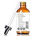 Organic Sweet Almond Oil MOISTURIZER - in 4 oz Glass Bottle with Dropper | Unrefined Cold Pressed Skincare Lotion | Essential Natural Personal Massage Oils for The Skin and Body