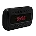 Littleadd Wi-Fi Hidden Camera Alarm Clock 1080P Full HD Spy Camera Motion Detection Activated Alarm App Real-time Video Remotely Monitoring Wireless IP Security Camera Black