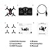 DROCON Hacker Drone, RC Quadcopter Micro Mini Drone with 720P HD Camera, Headless Mode, Easy to Trim, 360 Degree Flip