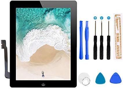 Amazon Co Jp Flylinktech Ipad 3 タッチパネル 品番a1416 A1403 A1430に適用 液晶パネル フロントパネル Ipadガラス割れ修理交換用 修理ツールつき Ipad 3 ブラック パソコン 周辺機器
