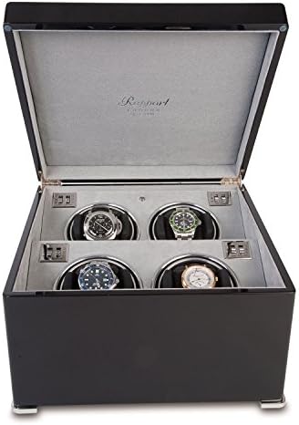 Rapport London Perpetua II Quad Watch Winder - Ebony