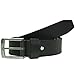Alpine Swiss Mens Belt Genuine Leather Slim 1 1/4” Casual Jean Belt Dakota Signature Buckle