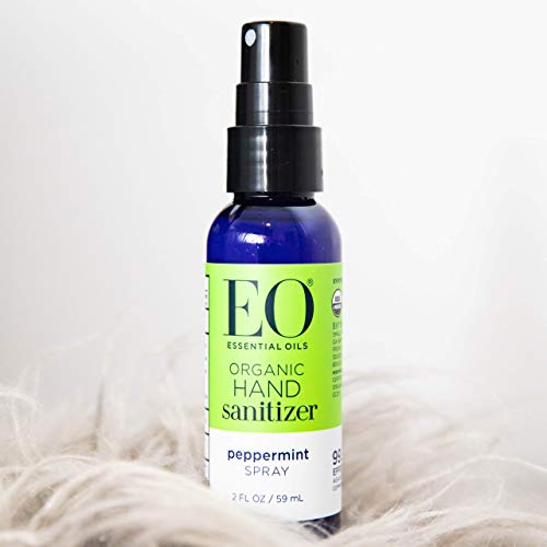EO Hand Sanitizer Spray Organic Peppermint, 2 Ounce, 6 Count Pricepulse