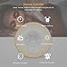 Wake Up Light,COULAX Wood Sunrise Sunlight Alarm Clock with 6 Natural Sounds & FM Radios,Touch Control With Snooze Function & 7 Color Bedside Lamp for Heavy Sleepers and Kids
