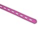YiFeng Leather Lockable Ball Gag w/Lock Bondage Fetish Restraint Slave Roleplay Gimp 4 (Hot Pink, Long)