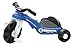 American Plastic Toy Police Cycle Blue, 24.25” x 16.5” x 14”
