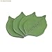 FURNIZONE Leaf Sticky Notes, Cute Tree Leaf-Shape Paper Sticky Note, Recyclable Self-Stick Note Pads Memo Notes (4 Pads, 50 Sheets/Pad, 3.7 in x 2.6 in)