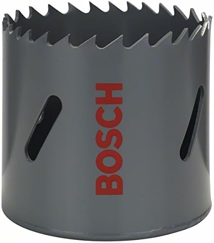 Bosch Professional 1x Hole Saw HSS Bi-metal for standard adapter (for various materials diameter 54 mm, Accessory Rotary Drill)