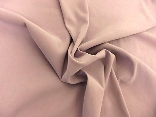 Faux Suede Suedette MOLESKIN Fabric Material - LILAC