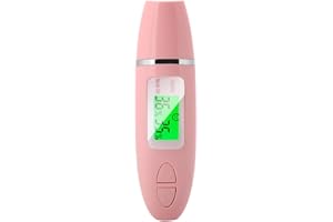 Skin Moisture Analyzer, Portable Digital LCD Display Skin Sensor Tester Facial Moisture Meter Skin Care Water Oil Tester Dete