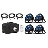 ADJ Products LED Lighting, Black (Mega Flat Hex pak)