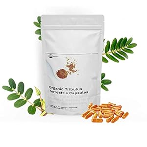 Niikam Tribulus Terrestris High Strength 60 Vegan Capsules 100% Natural and Organic High Potency