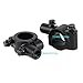 Pixnor Pair of 10MM 78 Inch Motorcycle Bicycle Aluminum Handlebar Mirror Mount Clamp