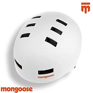 Mongoose Urban Hardshell Youth/Adult Helmet for Scooter, BMX, Cycling and Skateboarding