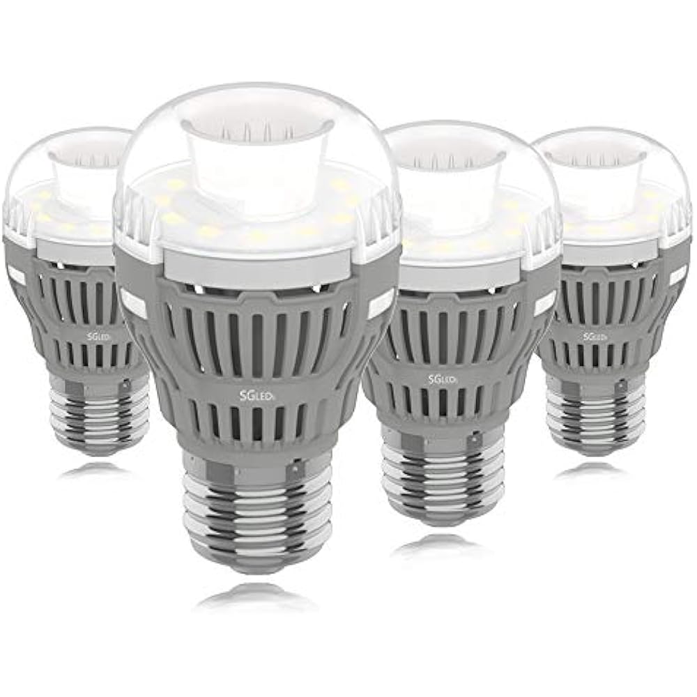 Enclosed Fixture Rated Bulbs, 8W (60W Equivalent LED Bulb), Bright