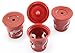 STK Keurig Reusable K Cups- 3Pack for Classic and 2.0 Brewers Universal Fit for K55, K575, K15, K250, K-Elite, K155, K-Select, K475