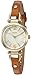 Fossil Women's ES4000 Georgia Mini Dark Brown Leather Watch