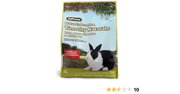 zupreem rabbit pellets