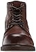 FRYE Men's Prison Boot, Dark Brown Soft Vintage Leather, 8.5 M US