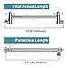 Srmsvyd Shower Arm 11-inches Adjustable Shower head Extension Arm Easy to Adjust Height and Angle