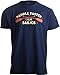 Ann Arbor T-shirt Co. Paddle Faster, I Hear Banjos | Funny Camping, River Rafting Canoe Kayak T-Shirt-(Adult,XL) Navy Blue