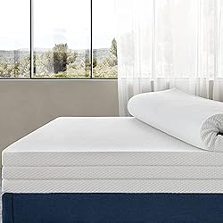 Alloech 10 Inch Queen Size Cooling Gel Memory Foam