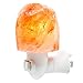 Salt Lamp,Salt Night Light,Natural Himalayan Salt Rock Lamps,Salt Wall Lamp Plug in,Mini Hand Carved Crystal Night Light,Used for Lighting,Decoration UL-Approved Plug