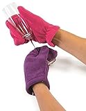 Zeal Clean Touch Microfiber Mitts, Random Colour, Pack of 2