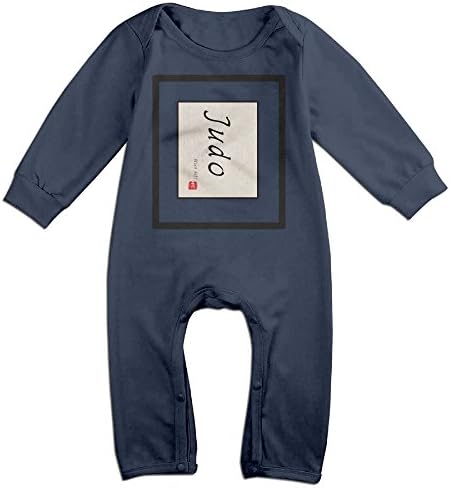 Baby Climbing Clothing Long Sleeved Jiu Jitsu Skull With Black Belt Baby's Creeper