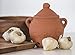 Fox Run Garlic Keeper, Terra Cotta, Red, 4.25 x 5.25 x 5.25 inches