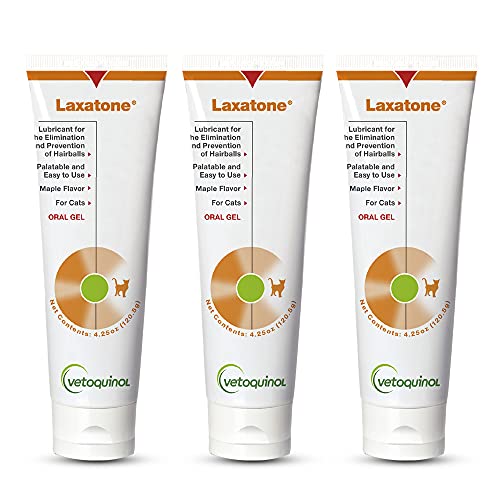 Vetoquinol Laxatone: Oral Hairball Lubricant Gel for Cats – Maple