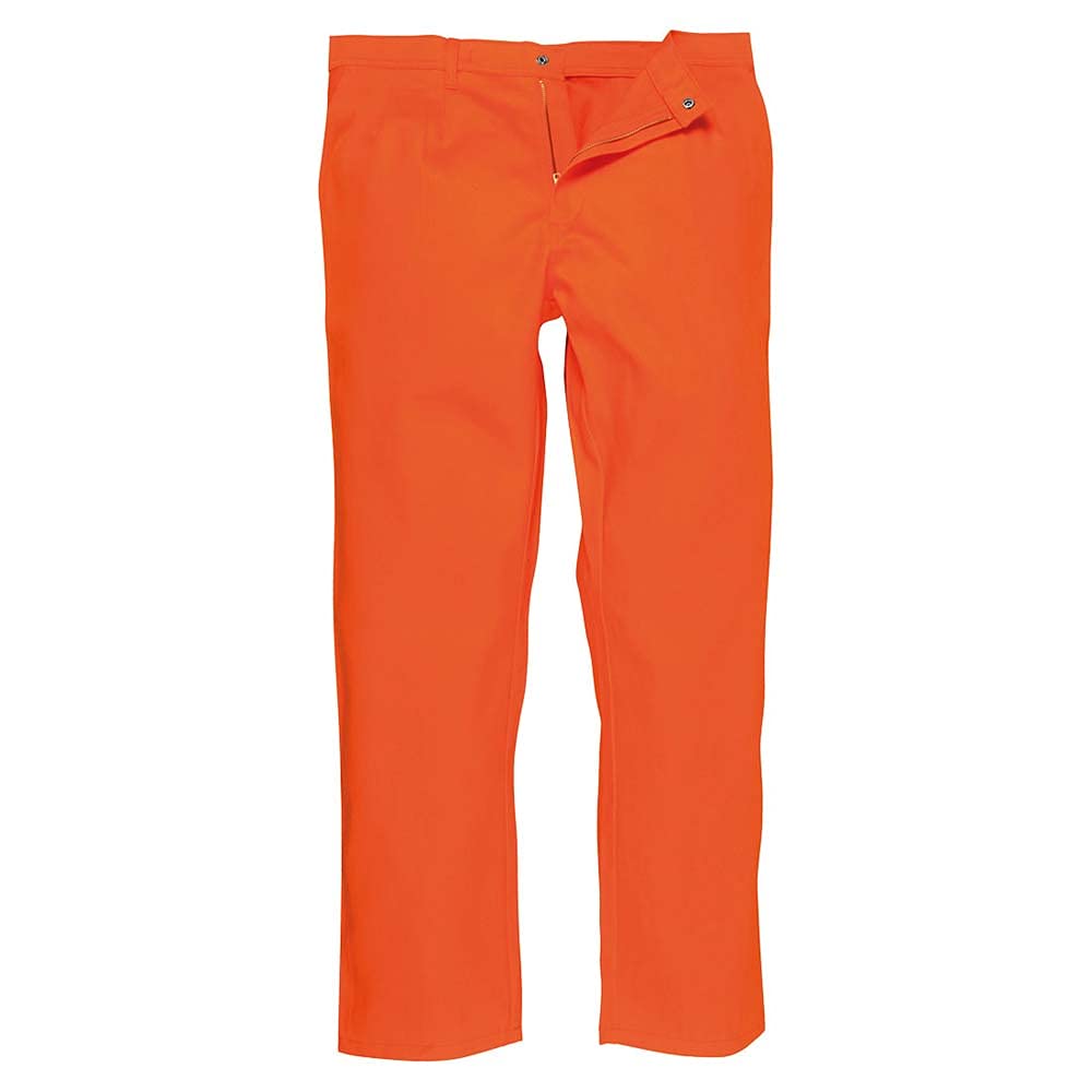 Portwest BZ30 Maximum Protection Bizweld Trousers Orange, X-Large