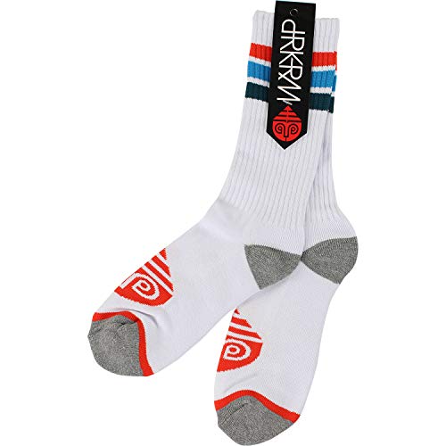 Darkroom Anthem White Crew Socks - One Size fits Most