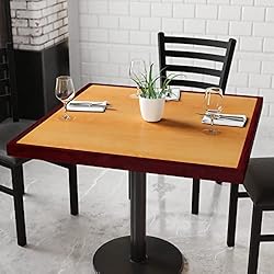 Flash Furniture 36'' Square 2-Tone High-Gloss