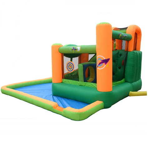 KIDWISE Endless Fun 11 in 1 Inflatable Bouncer and Water Slide - Thumbnail 3