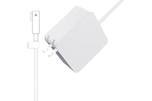 MacBook Pro Charger, 85W L Tip Adapter Compatible with MacBook Air/Pro 13 "15" 17" in (Models Before mid-2012) fit A1260 A136