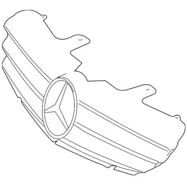 Amazon.com: Genuine Mercedes-Benz Ts Cover Mirror Housing 212-810 