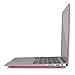 MacBook Air 13-inch Case, iXCC ® Smooth Finish Soft-Touch Plastic Hard Shell Case [2 in 1] with Keyboard Cover [ Models: A1466 / A1369 ] - Pink