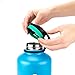 45 Degree Latitude Beer Growler, Enjoy Your Favorite Craft Beer Or IPA From The Comfort Of Your Own Home, Stainless Steel Growler 64 oz - Cayman Blue