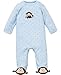 Little Me Baby-Boys Newborn Monkey Star Footie, Light Blue, Preemie