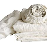 Merryfeel Luxurious 100% Pure French Linen Sheet Set - Queen
