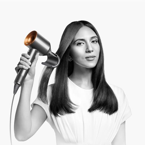 Supersonic™ asciugacapelli Straight+Wavy – asciugatura rapida senza calore estremo – controllo intelligente della temperatura – include 3 accessori