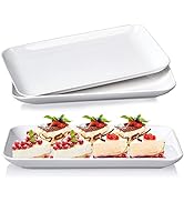 Amazon.com | Delling 8 Inch Rectangular Salad Plates/Appetizer Plates ...