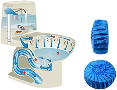 Lingduan Bleach and Blue Toiliet Cleaning Rainforest Rush Refill Clean & Fresh Toilet Bowl Cleaner（5PCS）