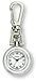 Gotham Unisex Silver-Tone Analog Quartz Keychain Clip Fob Watch # GWC18107-7