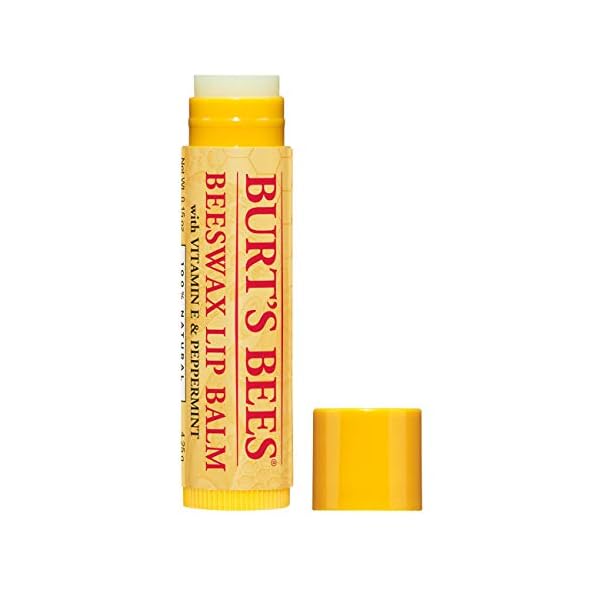Burts-Bees-Balms-100-Percent-Natural-Gift-Set-Pack-of-4 Burt's Bees Lip Balm Multipack, Lip Balm Set, Beeswax, Strawberry, Coconut & Pear, Vanilla Bean, Best of Burt's, 4x4.25g