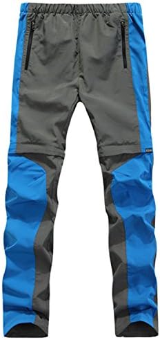 LNJLVI Women's Outdoor Quick Dry Breathable Hiking Pants Zip-off Convertible Shorts